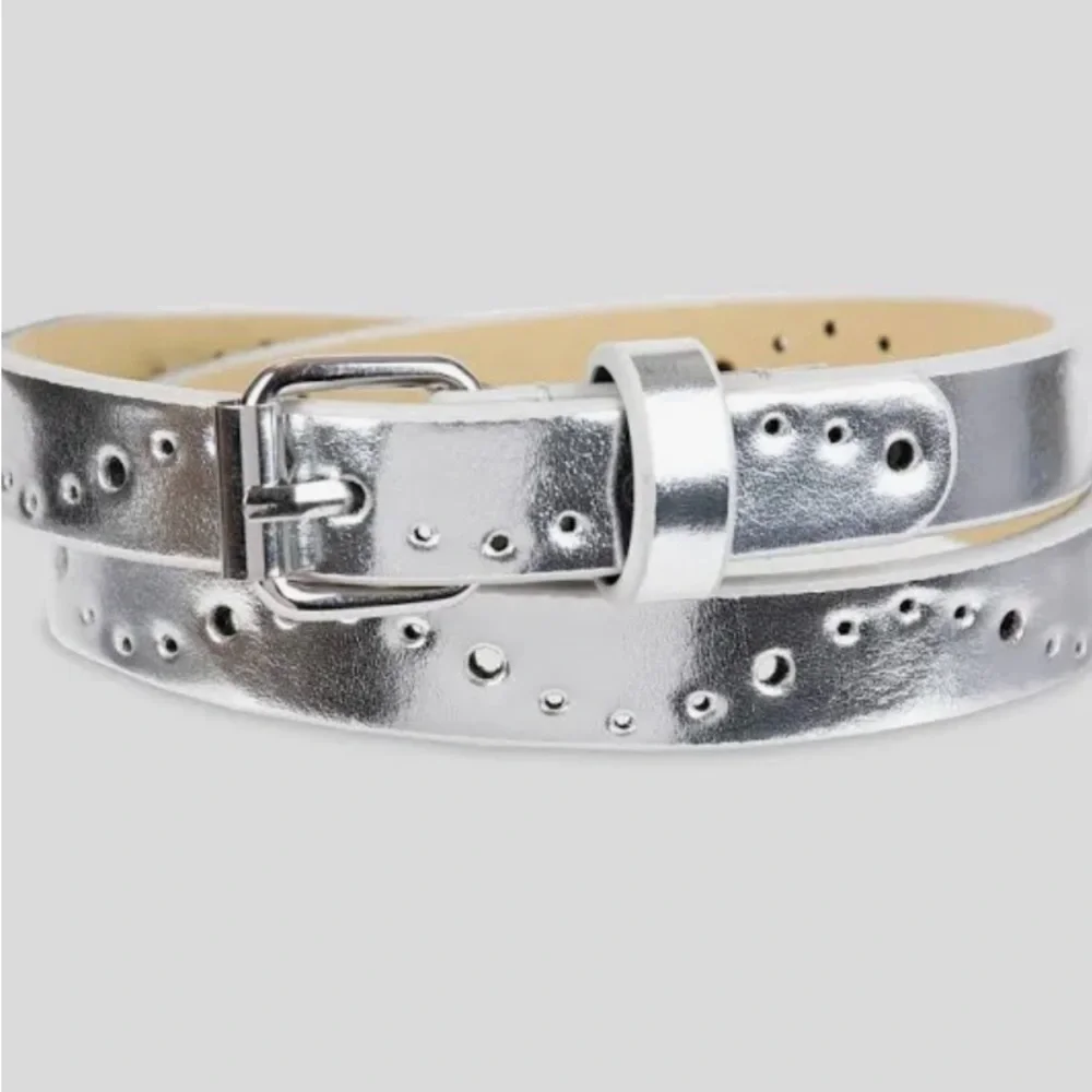 Kids' Cat & Jack 3pk Leopard Printed Belt Size M